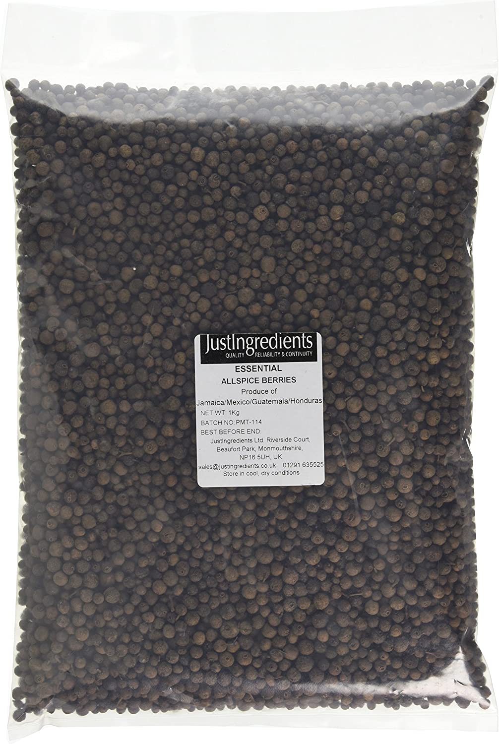 Just Ingredients Allspice Berries 1kg RRP 21.08 CLEARANCE XL 12.99